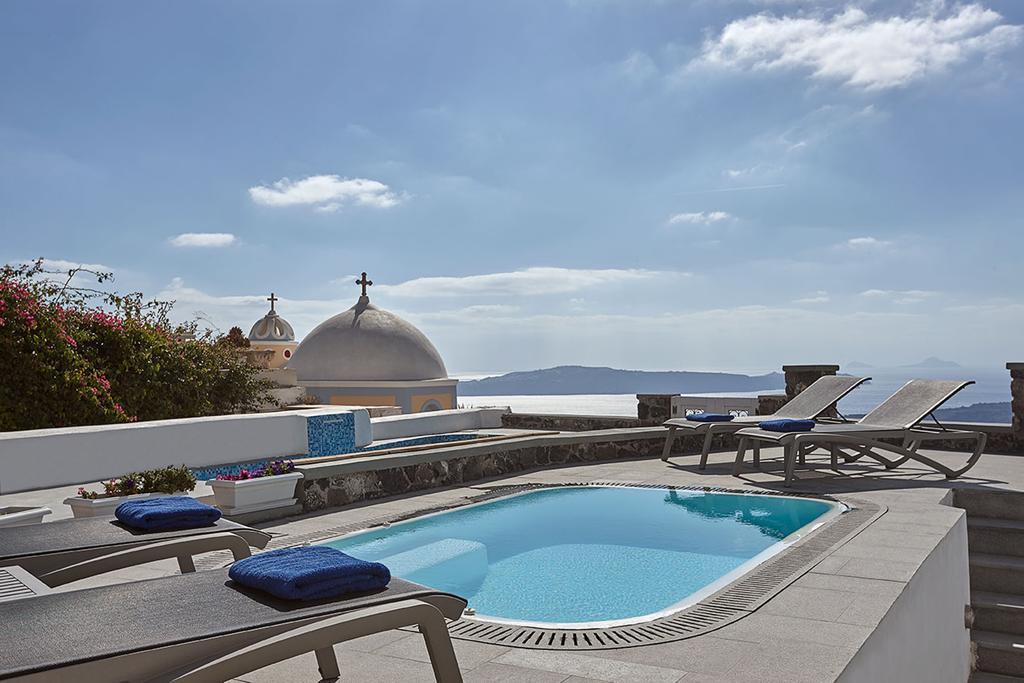 Villa Dakoronia Fira  Zewnętrze zdjęcie